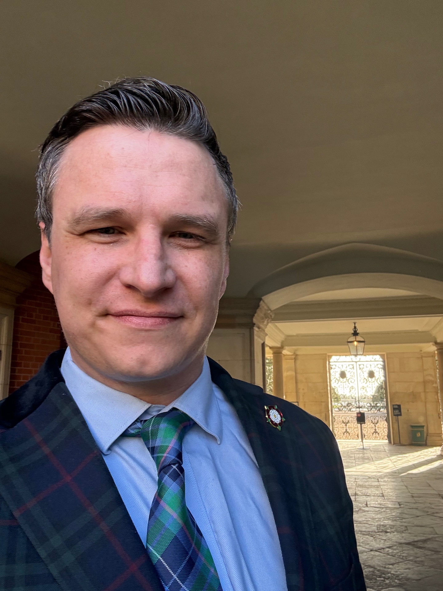 Dakota Rea Henry Fitzroy Tudor V, Founder and Heritage Conservator of The Tudor Foundation, author of The House of Tudor